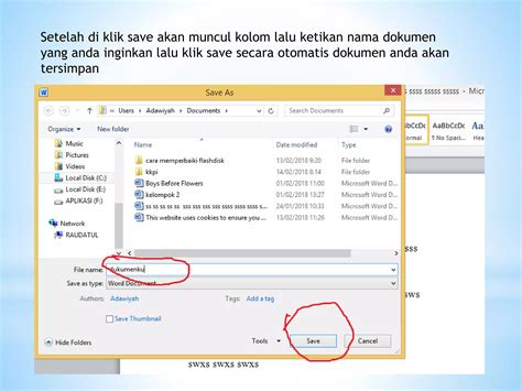 Cara Praktis Menyimpan Dokumen Worksheet di File